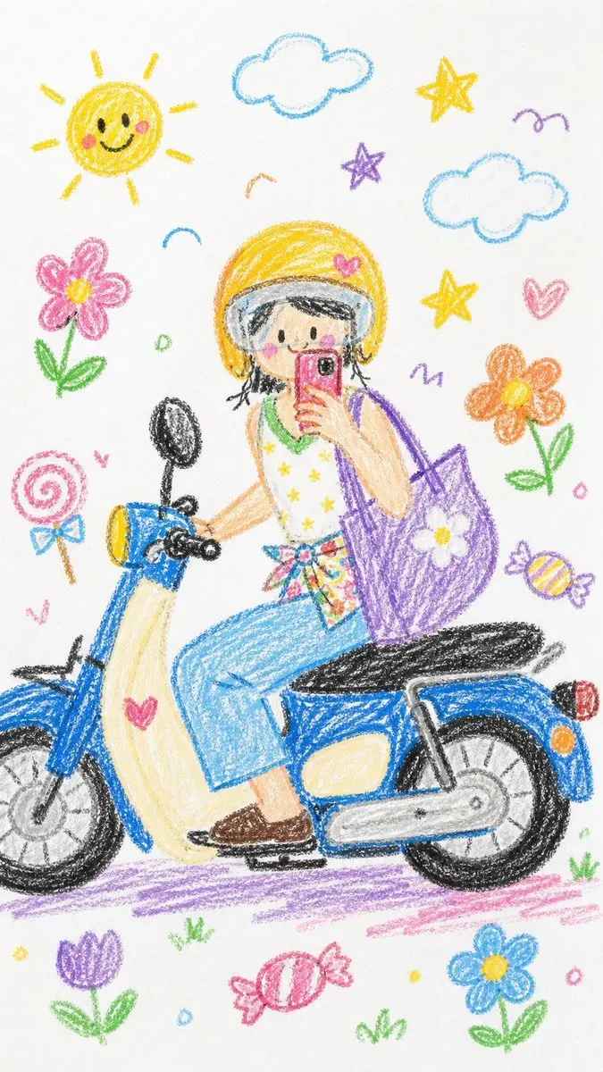 Crayon Style Image Transformation, FIBO 2 example