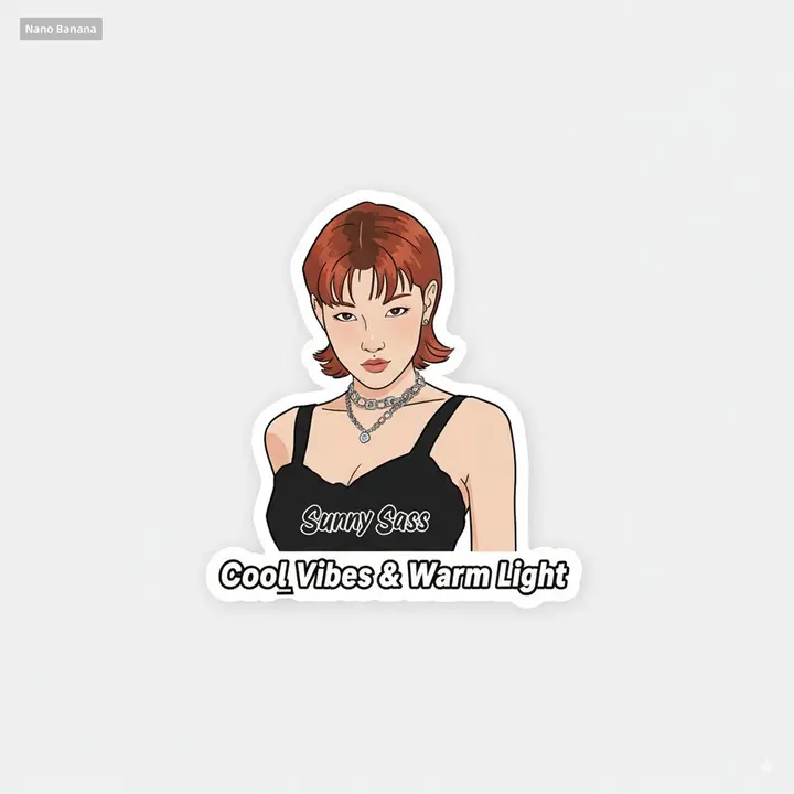 Custom Character Stickers, FIBO 2 example