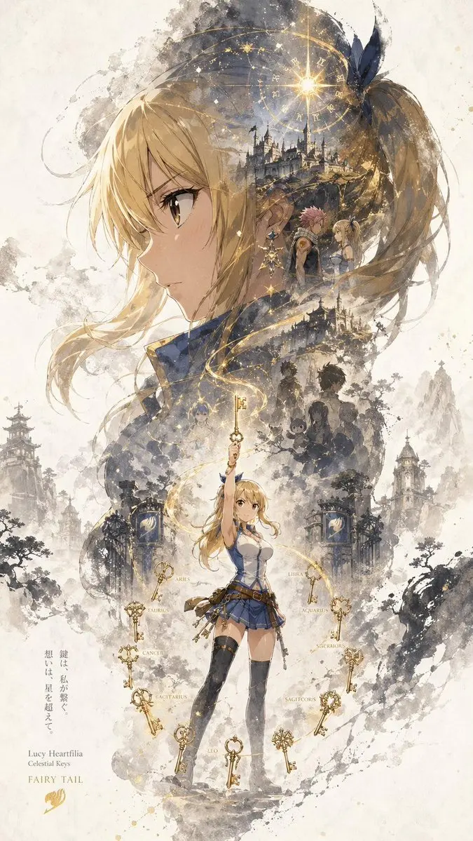 Double Exposure Character Poster, FIBO 2 example