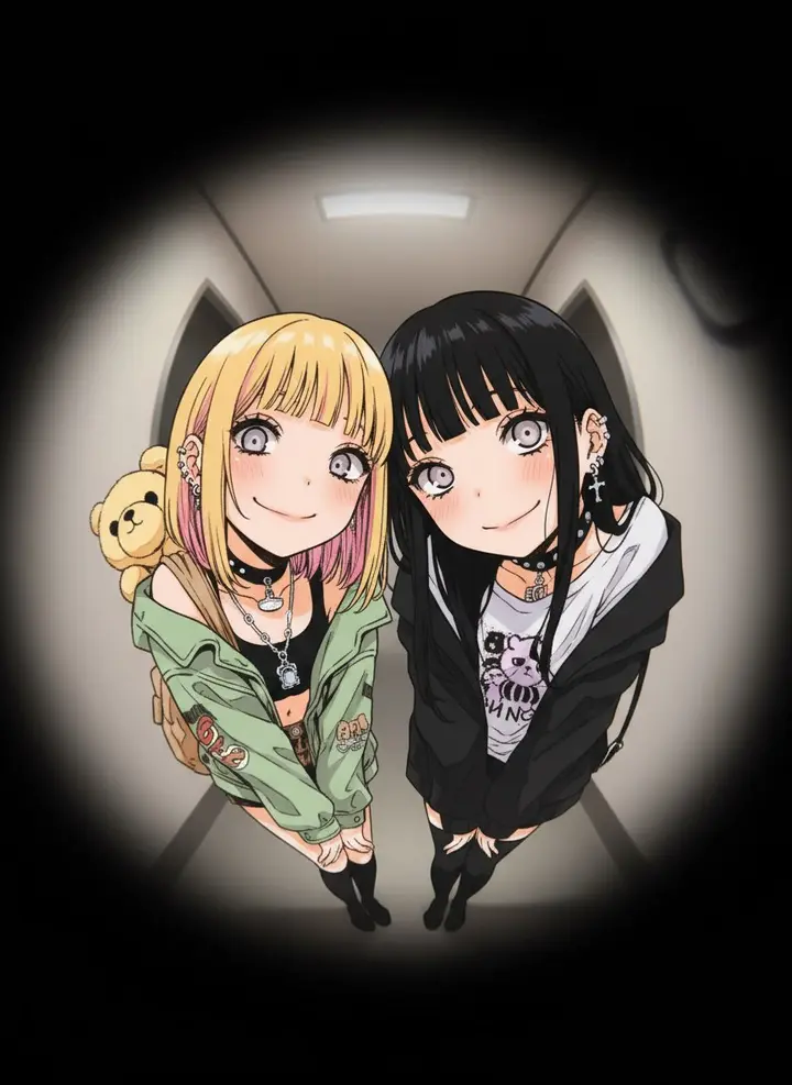 Fisheye Peephole Illustration, FIBO 2 example