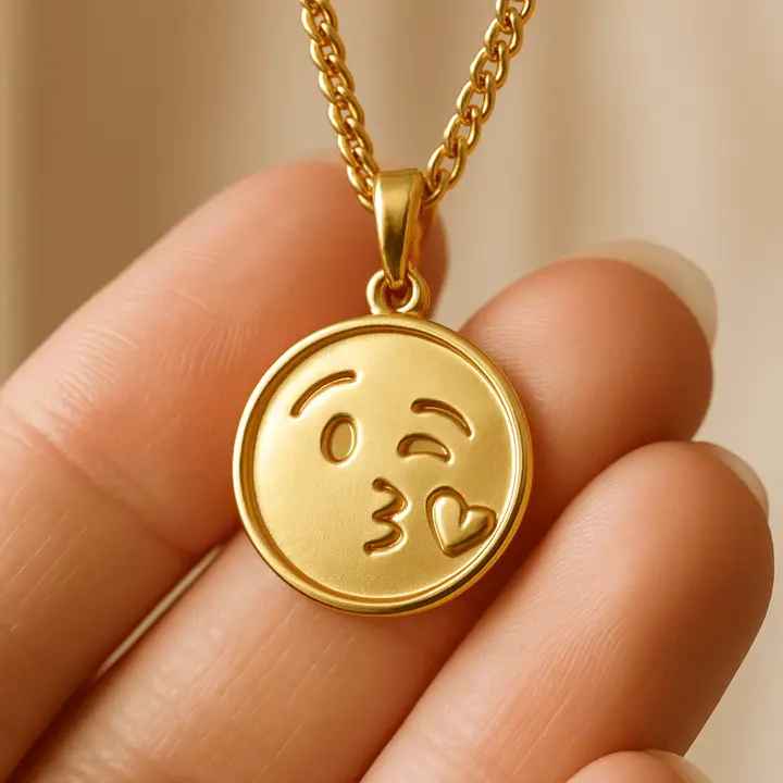 Gold Pendant Necklace, FIBO 2 example
