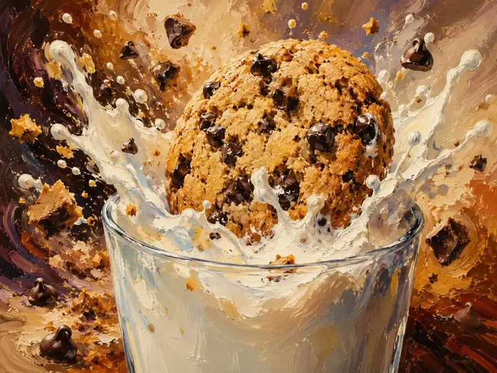 Impasto Cookie Milk Splash, FIBO 2 example
