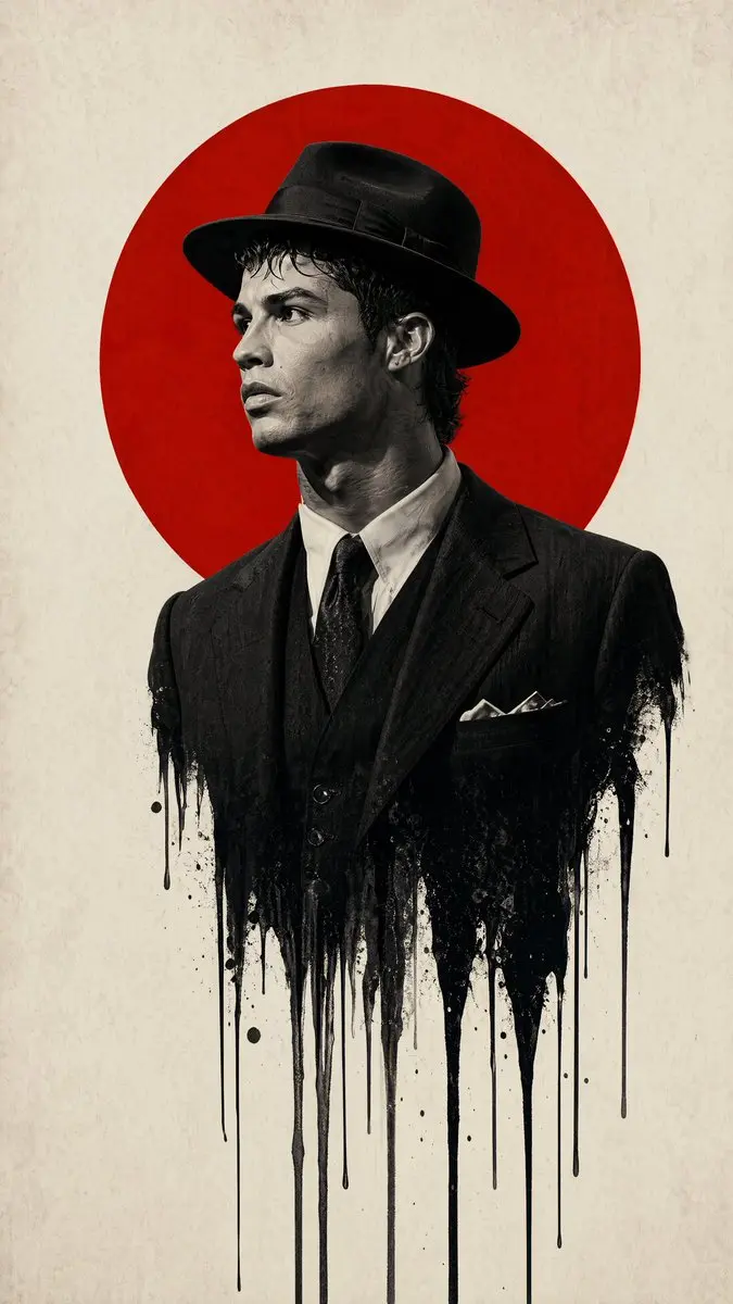 Minimalist Film Noir Poster, FIBO 2 example