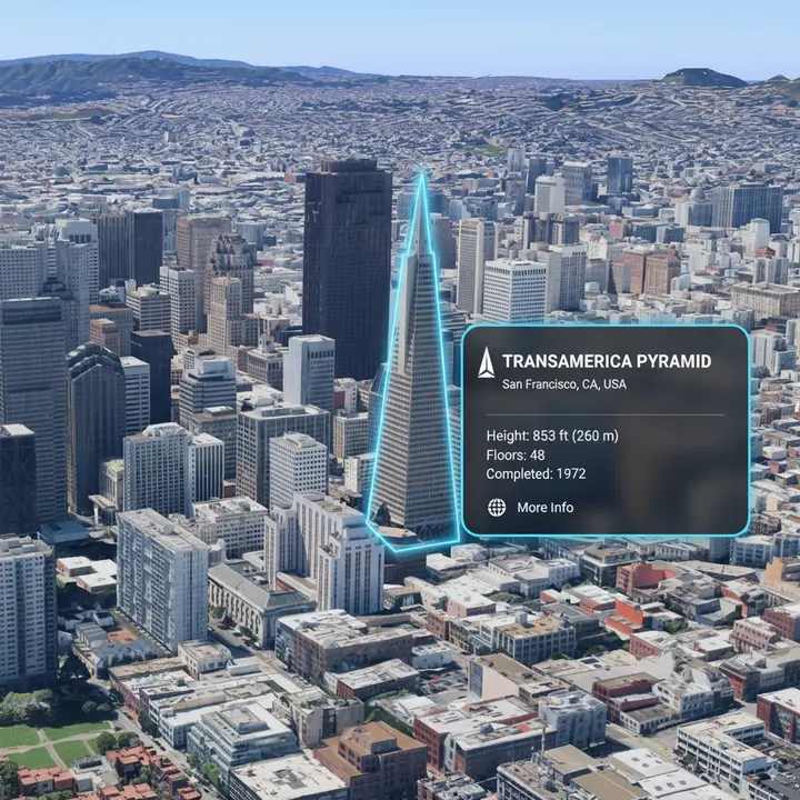 Real World AR Information, FIBO 2 example