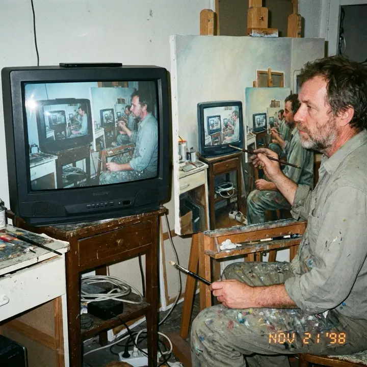 Recursive Image, FIBO 2 example