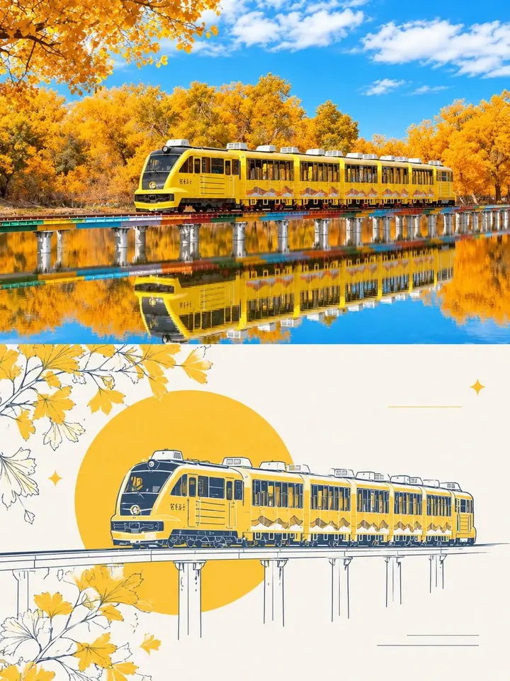 Two-Panel Travel Poster, FIBO 2 example